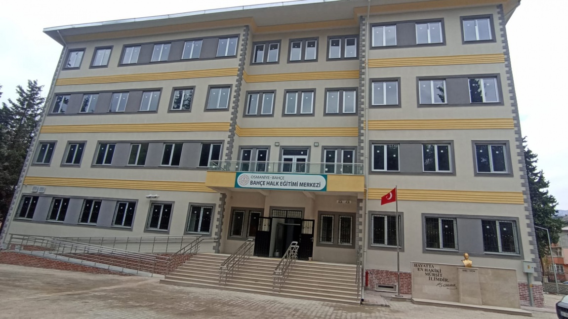 Bahçe Halk Eğitim Merkezi 12 Derslik Uygulama Projeleri
