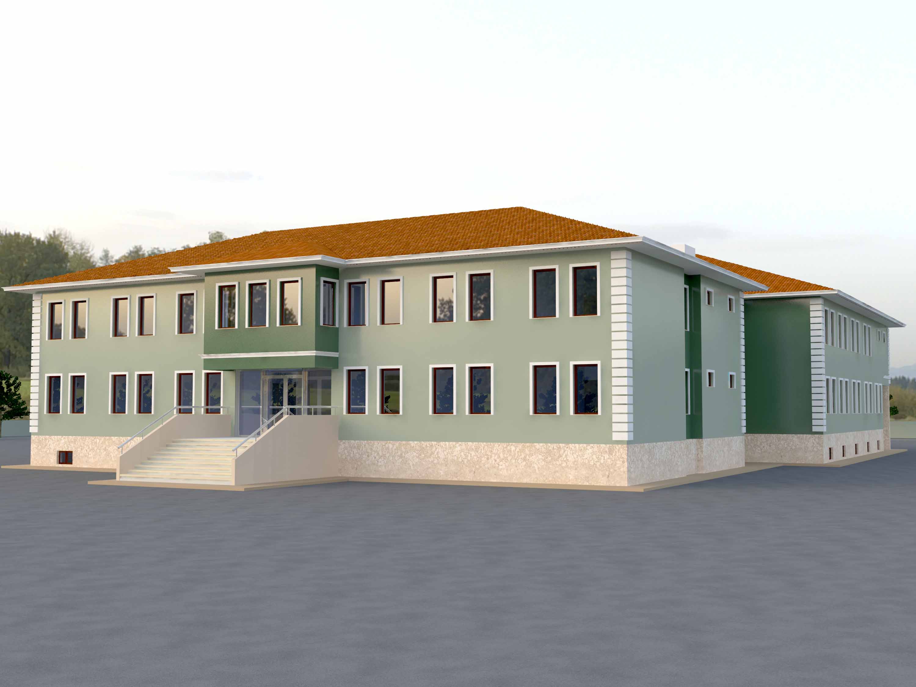 Zile Jandarma Komutanlığı Hizmet Binası Uygulama Projeleri